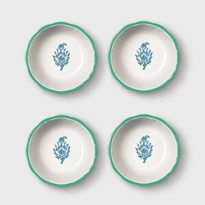 4pc 11.5oz Bouquet Mini Bowls Blue - Roller Rabbit x Target